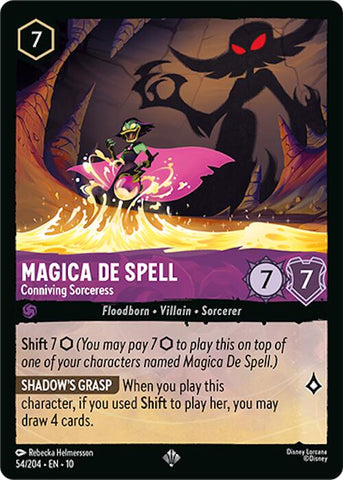 Magica De Spell - Conniving Sorceress (54/204) [Whispers in the Well] - The Mythic Store | 24h Order Processing