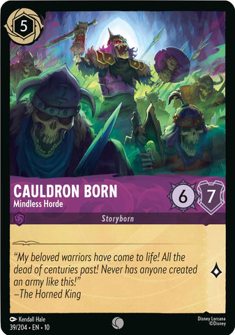 Cauldron Born - Mindless Horde (39/204) [Whispers in the Well] - The Mythic Store | 24h Order Processing