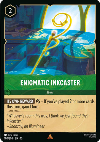 Enigmatic Inkcaster (100/204) [Whispers in the Well] - The Mythic Store | 24h Order Processing