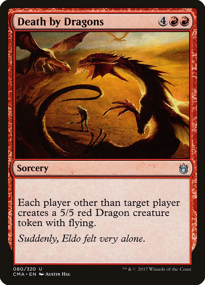 Death by Dragons [Commander Anthology] - The Mythic Store | 24h Order Processing