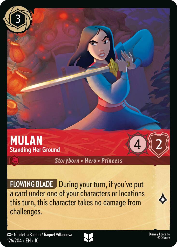 Mulan - Standing Her Ground (126/204) [Whispers in the Well] - The Mythic Store | 24h Order Processing