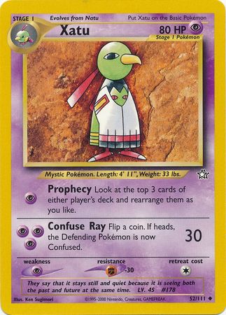 Xatu (52/111) [Neo Genesis Unlimited] - The Mythic Store | 24h Order Processing