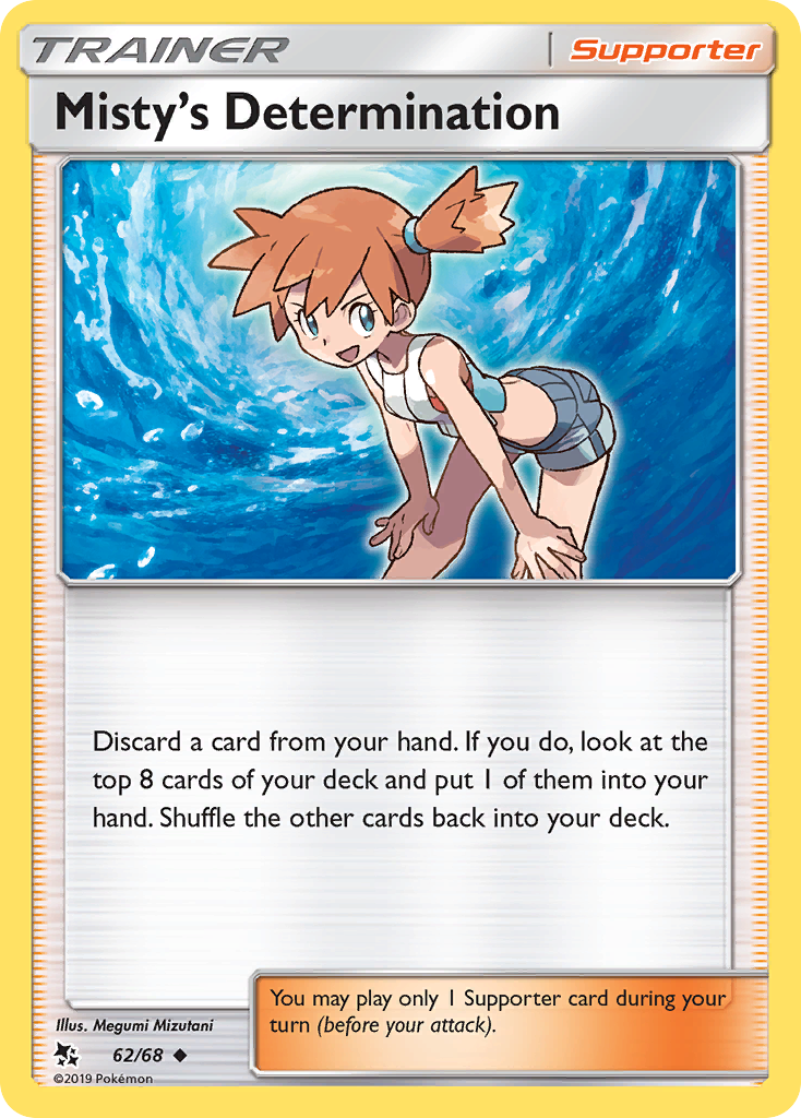 Misty's Determination (62/68) [Sun & Moon: Hidden Fates] - The Mythic Store | 24h Order Processing