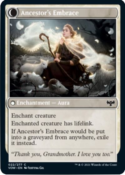 Kindly Ancestor // Ancestor's Embrace [Innistrad: Crimson Vow] - The Mythic Store | 24h Order Processing