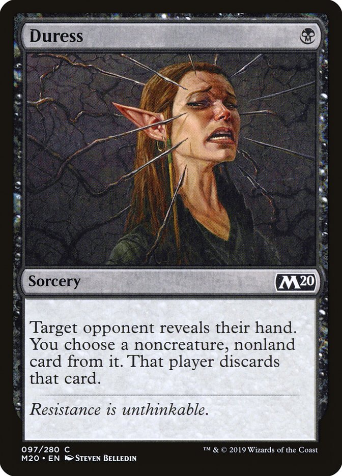 Duress [Core Set 2020] - The Mythic Store | 24h Order Processing