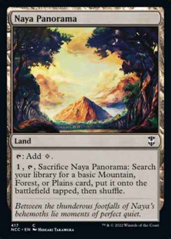 Naya Panorama [Streets of New Capenna Commander] - The Mythic Store | 24h Order Processing