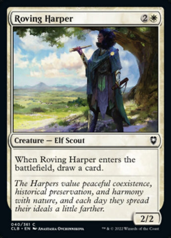 Roving Harper [Commander Legends: Battle for Baldur's Gate] - The Mythic Store | 24h Order Processing