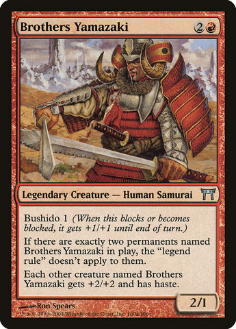 Brothers Yamazaki (160a/306) [Champions of Kamigawa] - The Mythic Store | 24h Order Processing