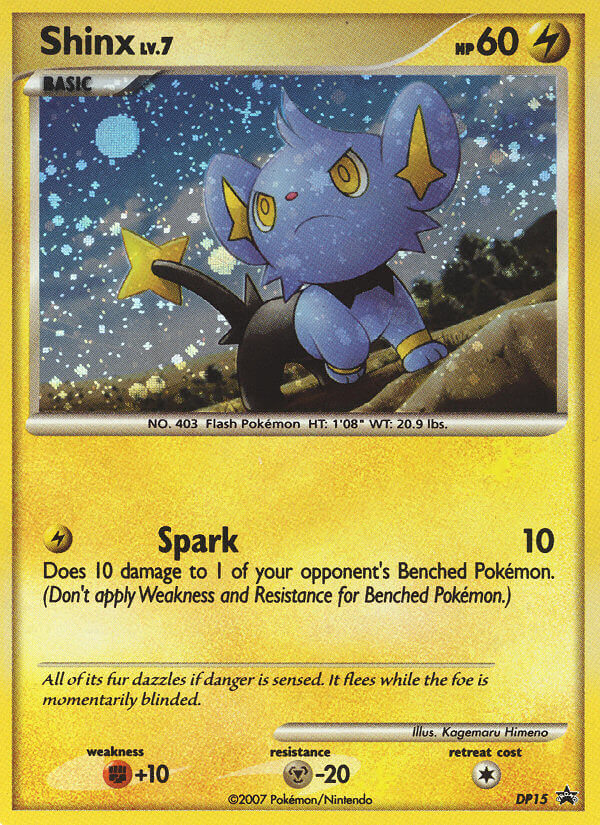 Shinx (DP15) [Diamond & Pearl: Black Star Promos] - The Mythic Store | 24h Order Processing