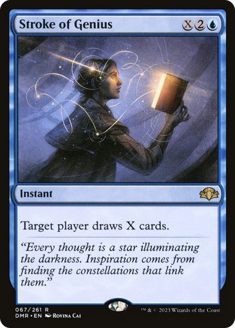 Stroke of Genius [Dominaria Remastered] - The Mythic Store | 24h Order Processing