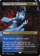 Glimpse the Unthinkable (Borderless Alternate Art) [Double Masters 2022] - The Mythic Store | 24h Order Processing