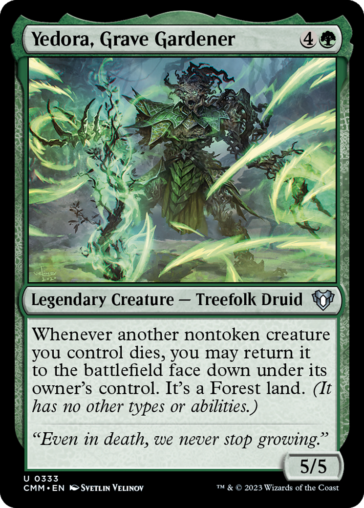 Yedora, Grave Gardener [Commander Masters] - The Mythic Store | 24h Order Processing