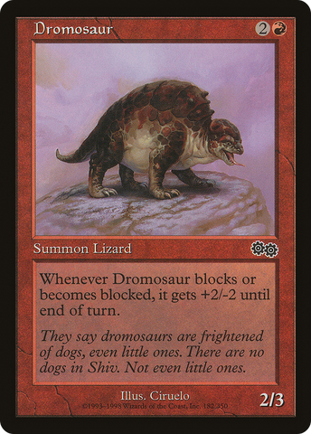 Dromosaur [Urza's Saga] - The Mythic Store | 24h Order Processing