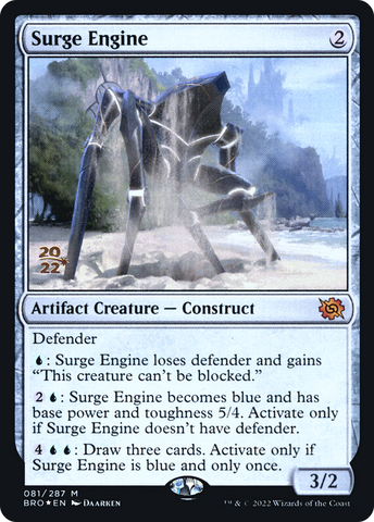 Surge Engine [The Brothers' War Prerelease Promos] - The Mythic Store | 24h Order Processing