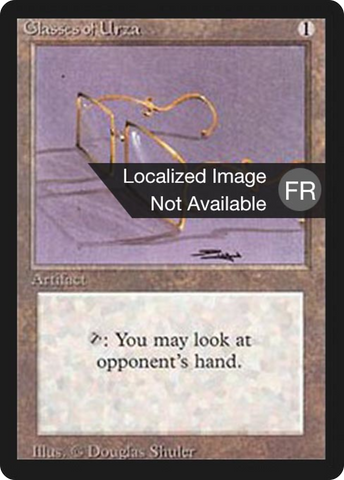 Glasses of Urza [Foreign Black Border] - The Mythic Store | 24h Order Processing