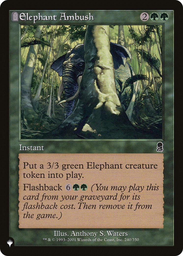 Elephant Ambush [The List] - The Mythic Store | 24h Order Processing