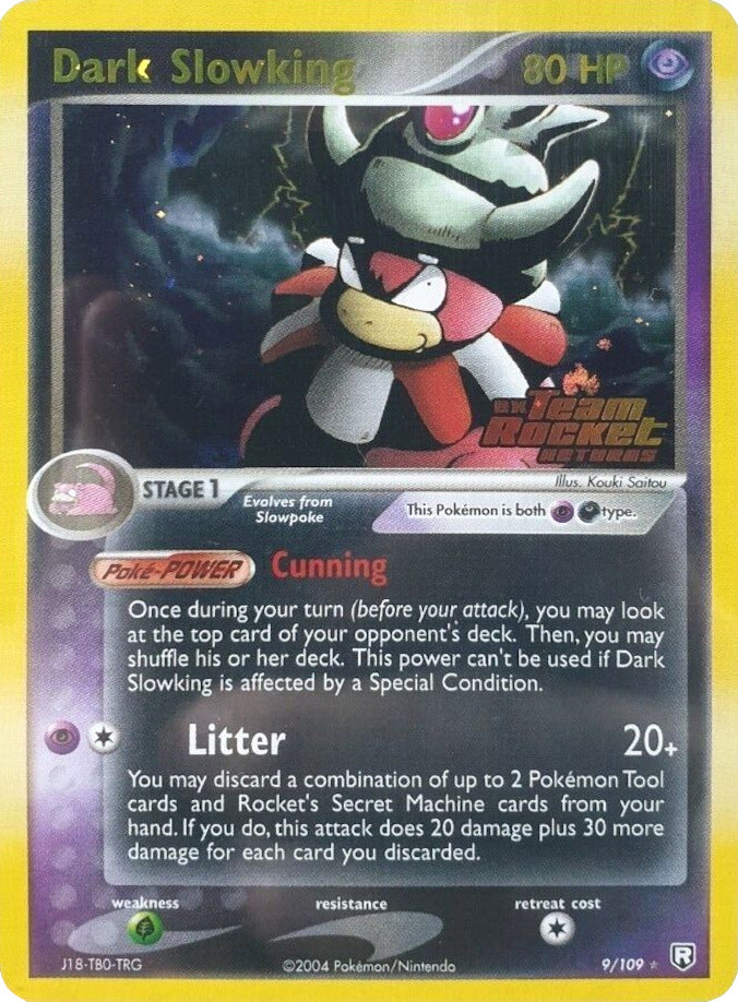 Dark Slowking (9/109) (Stamped) [EX: Team Rocket Returns] - The Mythic Store | 24h Order Processing