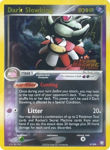 Dark Slowking (9/109) (Stamped) [EX: Team Rocket Returns] - The Mythic Store | 24h Order Processing