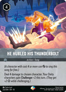 He Hurled His Thunderbolt (Epic) (222/204) [Whispers in the Well] - The Mythic Store | 24h Order Processing