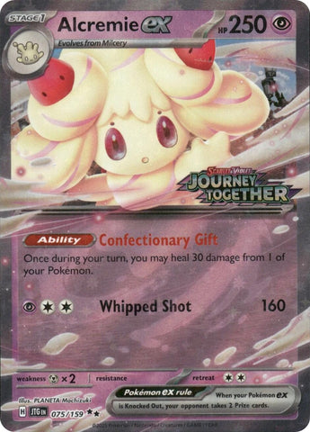 Alcremie ex (075/159) (Journey Together Stamped) [Miscellaneous Cards] - The Mythic Store | 24h Order Processing