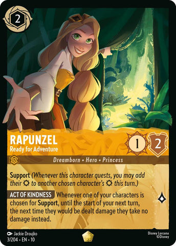 Rapunzel - Ready for Adventure (3/204) [Whispers in the Well] - The Mythic Store | 24h Order Processing