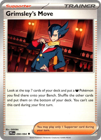 Grimsley's Move (090/094) [Mega Evolution: Phantasmal Flames] - The Mythic Store | 24h Order Processing