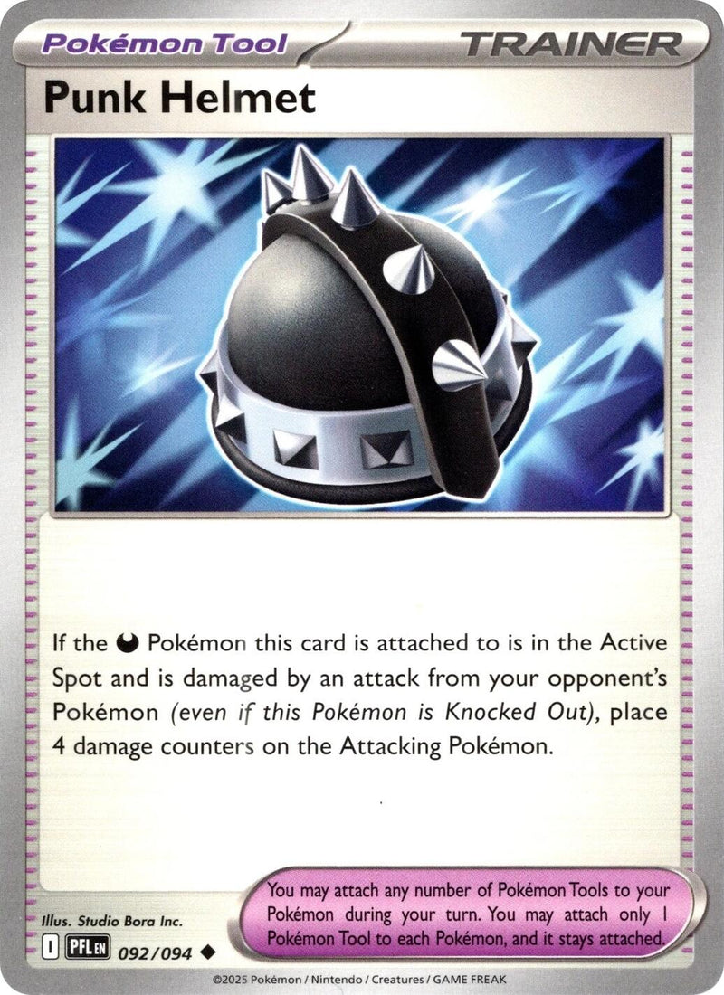 Punk Helmet (092/094) [Mega Evolution: Phantasmal Flames] - The Mythic Store | 24h Order Processing