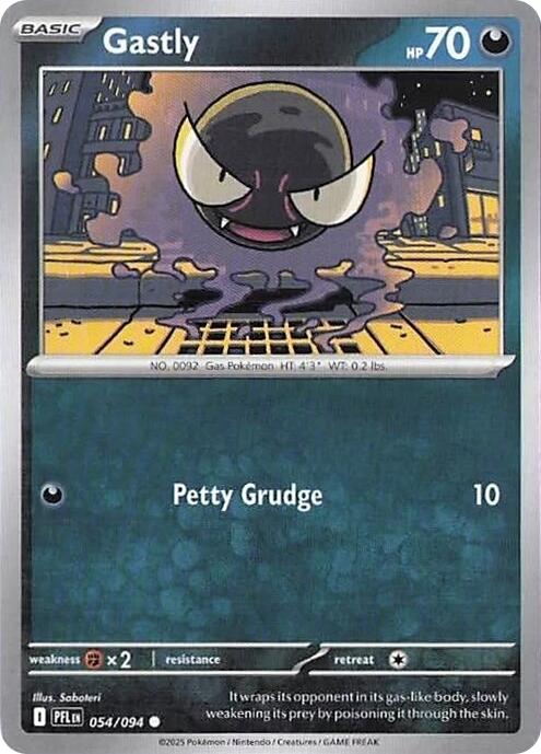 Gastly (054/094) [Mega Evolution: Phantasmal Flames] - The Mythic Store | 24h Order Processing