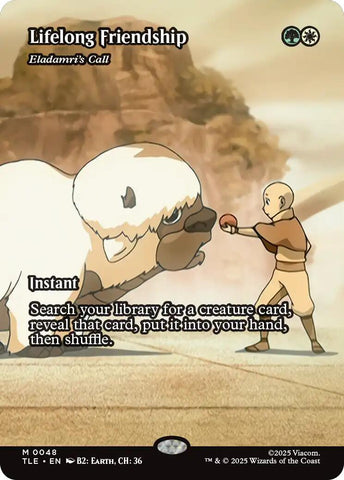 Lifelong Friendship - Eladamri's Call (Borderless) [Avatar: The Last Airbender: Eternal-Legal] - The Mythic Store | 24h Order Processing