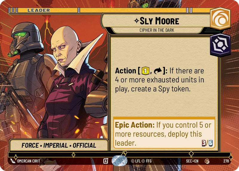 Sly Moore - Cipher in the Dark (Hyperspace) (278) (278) [Secrets of Power] - The Mythic Store | 24h Order Processing