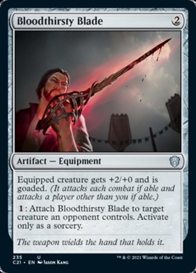 Bloodthirsty Blade [Commander 2021] - The Mythic Store | 24h Order Processing