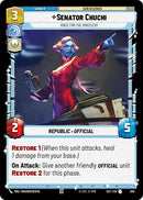 Senator Chuchi - Voice for the Voiceless (Foil) (555) (555) [Secrets of Power] - The Mythic Store | 24h Order Processing