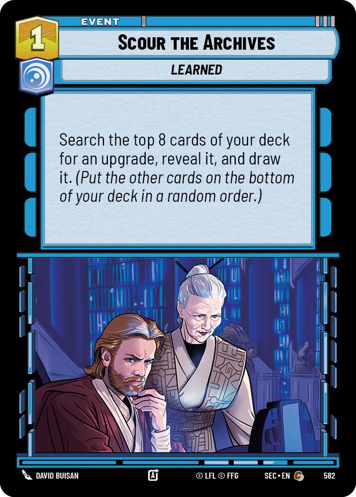 Scour the Archives (582) (Foil) (582) [Secrets of Power] - The Mythic Store | 24h Order Processing