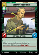 Corrupt Politician (589) (Foil) (589) [Secrets of Power] - The Mythic Store | 24h Order Processing