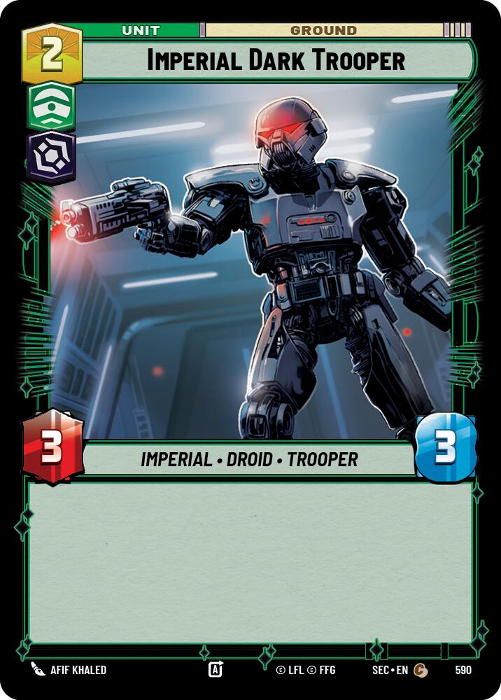 Imperial Dark Trooper (590) (Foil) (590) [Secrets of Power] - The Mythic Store | 24h Order Processing
