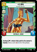 C-3PO - 3PO (603) - Anything I Might Do? (Foil) (603) (603) [Secrets of Power] - The Mythic Store | 24h Order Processing