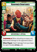Renowned Dignitaries (612) (Foil) (612) [Secrets of Power] - The Mythic Store | 24h Order Processing