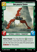 Diplomatic Envoy (619) (Foil) (619) [Secrets of Power] - The Mythic Store | 24h Order Processing