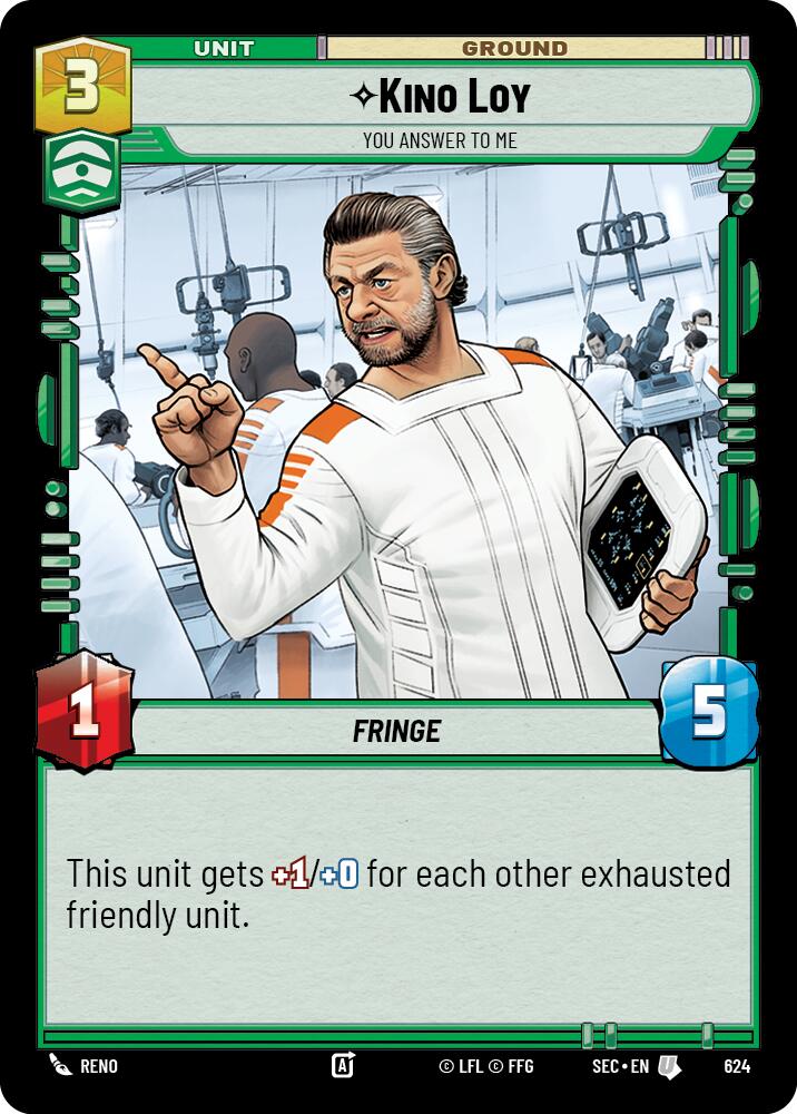 Kino Loy - You Answer to Me (Foil) (624) (624) [Secrets of Power] - The Mythic Store | 24h Order Processing