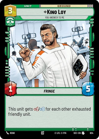 Kino Loy - You Answer to Me (Foil) (624) (624) [Secrets of Power] - The Mythic Store | 24h Order Processing