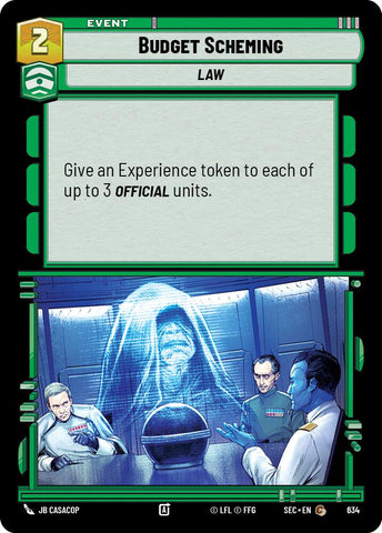 Budget Scheming (634) (Foil) (634) [Secrets of Power] - The Mythic Store | 24h Order Processing