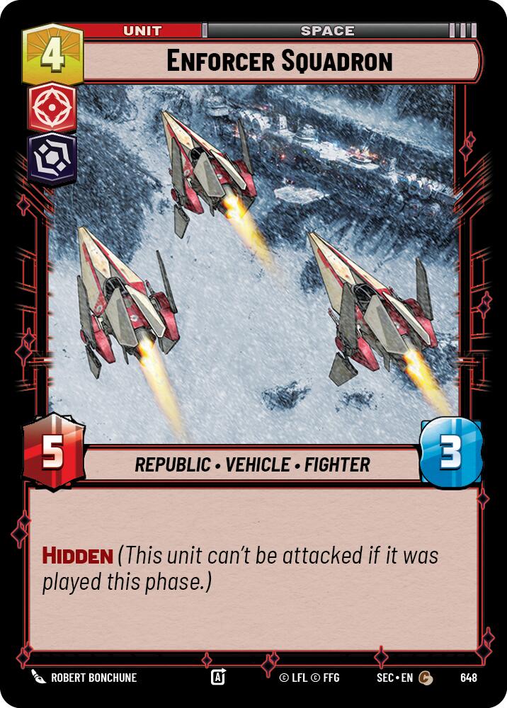 Enforcer Squadron (648) (Foil) (648) [Secrets of Power] - The Mythic Store | 24h Order Processing