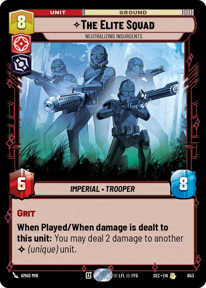 The Elite Squad - Neutralizing Insurgents (Foil) (653) (653) [Secrets of Power] - The Mythic Store | 24h Order Processing
