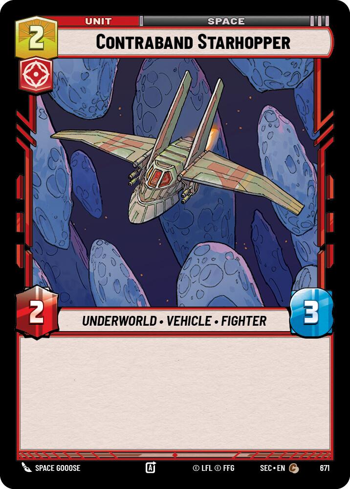 Contraband Starhopper (671) (Foil) (671) [Secrets of Power] - The Mythic Store | 24h Order Processing