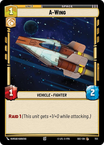 A-Wing - Wing (723) (Foil) (723) (723) [Secrets of Power] - The Mythic Store | 24h Order Processing