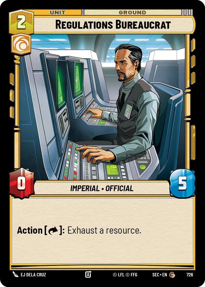Regulations Bureaucrat (726) (Foil) (726) [Secrets of Power] - The Mythic Store | 24h Order Processing