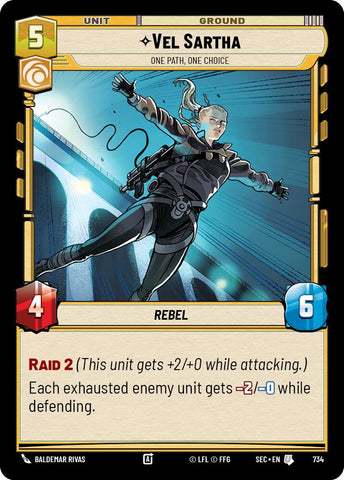 Vel Sartha - One Path, One Choice (Foil) (734) (734) [Secrets of Power] - The Mythic Store | 24h Order Processing