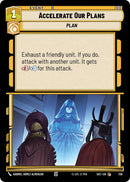 Accelerate Our Plans (738) (Foil) (738) [Secrets of Power] - The Mythic Store | 24h Order Processing