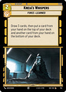 Kreia's Whispers (742) (Foil) (742) [Secrets of Power] - The Mythic Store | 24h Order Processing