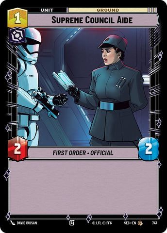 Supreme Council Aide (747) (Foil) (747) [Secrets of Power] - The Mythic Store | 24h Order Processing
